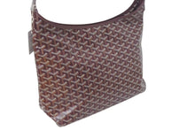 Load image into Gallery viewer, 新品未使用 GOYARD ゴヤール ボエム ホーボー バッグ トートバッグ ブラック ボルドー PVC レザー BOHEMEPMLTY01CL01P シルバー金具 中古 4c075568