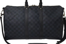 Load image into Gallery viewer, LOUIS VUITTON ルイヴィトン キーポル バンドリエール 45 ボストンバッグ 2WAY ダミエコバルト N41349 美品 中古 4c075572