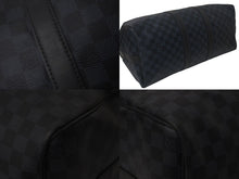 Load image into Gallery viewer, LOUIS VUITTON ルイヴィトン キーポル バンドリエール 45 ボストンバッグ 2WAY ダミエコバルト N41349 美品 中古 4c075572