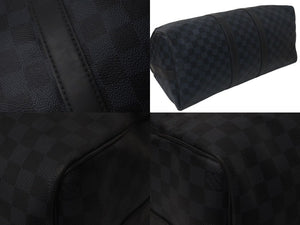 LOUIS VUITTON ルイヴィトン キーポル バンドリエール 45 ボストンバッグ 2WAY ダミエコバルト N41349 美品 中古 4c075572