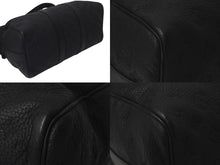 Load image into Gallery viewer, LOUIS VUITTON ルイヴィトン キーポル バンドリエール 35 ボストンバッグ M22765 ブラック トリヨンレザー ブラック金具 中古 4c075573
