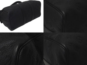 LOUIS VUITTON ルイヴィトン キーポル バンドリエール 35 ボストンバッグ M22765 ブラック トリヨンレザー ブラック金具 中古 4c075573