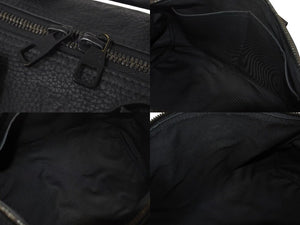 LOUIS VUITTON ルイヴィトン キーポル バンドリエール 35 ボストンバッグ M22765 ブラック トリヨンレザー ブラック金具 中古 4c075573