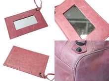 Load image into Gallery viewer, BALENCIAGA バレンシアガ ハンドバッグ The Twiggy Shoulder Bag ザツィギー ピンク ラムスキン 128523 美品 中古 4c075574