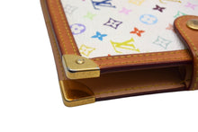 Load image into Gallery viewer, LOUIS VUITTON ルイヴィトン アジェンダPM 手帳カバー R20896 モノグラム マルチカラー PVC レザー 村上隆 美品 中古 4c075577