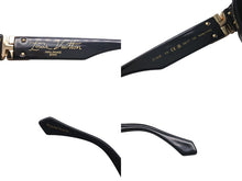 Load image into Gallery viewer, LOUIS VUITTON ルイヴィトン サングラス Z1165E 1.1 ミリオネア ブラック 58□17 145 ゴールド金具 美品 中古 4c075579