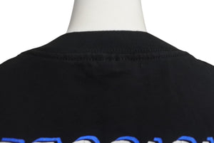 STEVE AUSTIN スティーヴ オースティン Stone Cold Stone コールド プロレス半袖Tシャツ ブラック ブルー ONESIZE 美品 中古 4c075610 