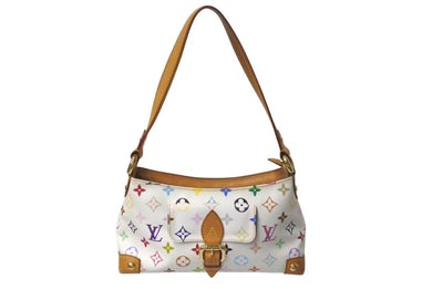 LOUIS VUITTON ルイヴィトン エライザ ワンショルダーバッグ M40098 モノグラム マルチカラー 村上隆 良品 中古 4c075618
