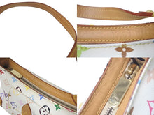 Load image into Gallery viewer, LOUIS VUITTON ルイヴィトン エライザ ワンショルダーバッグ M40098 モノグラム マルチカラー 村上隆 良品 中古 4c075618