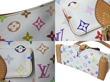 Load image into Gallery viewer, LOUIS VUITTON ルイヴィトン エライザ ワンショルダーバッグ M40098 モノグラム マルチカラー 村上隆 良品 中古 4c075618