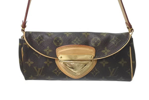 LOUIS VUITTON ルイヴィトン ポシェット ビバリー ワンショルダーバッグ M40122 モノグラム ゴールド金具 美品 中古 4c075622