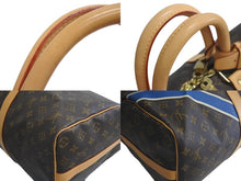 Load image into Gallery viewer, LOUISVUITTON ルイヴィトン モノグラム キーポル45 ボストンバッグ オーダーメイド M41428 PVC ブラウン ゴールド 美品 中古 4c075630