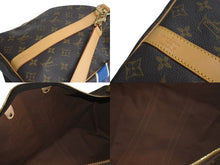 Load image into Gallery viewer, LOUISVUITTON ルイヴィトン モノグラム キーポル45 ボストンバッグ オーダーメイド M41428 PVC ブラウン ゴールド 美品 中古 4c075630