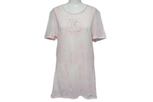 Load image into Gallery viewer, CHANEL シャネル Tシャツ ココマーク タイダイ柄 P34611K02001 フランス製 コットン ピンク 34 美品 中古 4c075633