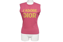Load image into Gallery viewer, ChristianDior クリスチャンディオール J&#39;ADORE ジャドール タンクトップ 2A12155300 サイズ40 ガリアーノ期 ピンク 美品 中古 4c075635