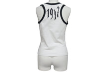 Load image into Gallery viewer, 極美品 Christian Dior クリスチャンディオール 1947 タンクトップ 2E12155800 サイズ40 プリント ホワイト ブラック 中古 4c075636