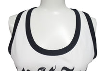 Load image into Gallery viewer, 極美品 Christian Dior クリスチャンディオール 1947 タンクトップ 2E12155800 サイズ40 プリント ホワイト ブラック 中古 4c075636
