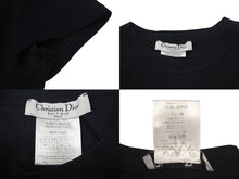 Load image into Gallery viewer, Christian Dior クリスチャンディオール J&#39;ADORE ジャドール 半袖Tシャツ 3A18155020 サイズ40 ブラック カーキ 美品 中古 4c075637