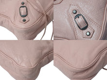 Load image into Gallery viewer, 極美品 BALENCIAGA バレンシアガ ザ ゲッタウェイ ショルダーバッグ 242803 6820 ピンク レザー ブラックメタル金具 中古 4c075641