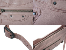 Load image into Gallery viewer, 極美品 BALENCIAGA バレンシアガ ザ ゲッタウェイ ショルダーバッグ 242803 6820 ピンク レザー ブラックメタル金具 中古 4c075641