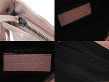 Load image into Gallery viewer, 極美品 BALENCIAGA バレンシアガ ザ ゲッタウェイ ショルダーバッグ 242803 6820 ピンク レザー ブラックメタル金具 中古 4c075641