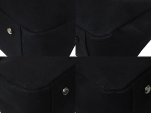 YVES SAINT LAURENT イヴサンローラン カハラロゴ ハンドバッグ ショルダーバッグ ブラック シルバー金具 美品 中古 4c075646 