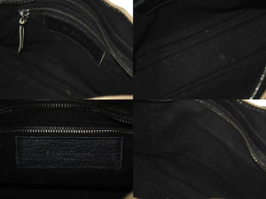 BALENCIAGA バレンシアガ ネオクラシック ミニシティ ハンドバッグ 300295 ブラック レザー シルバー金具 美品 中古 4c075647