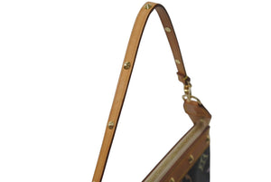 LOUISVUITTON ルイヴィトン ポシェットアクセソワール アクセサリーポーチ M92648 モノグラム マルチカラー ブラック 美品 中古 4c075655