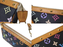 Load image into Gallery viewer, LOUISVUITTON ルイヴィトン ポシェットアクセソワール アクセサリーポーチ M92648 モノグラム マルチカラー ブラック 美品 中古 4c075655