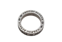 Load image into Gallery viewer, CHROME HEARTS クロムハーツ リング 6mm スペーサーファックユーリング 指輪 サイズ20.5号 シルバー 925刻印 12.2g 中古 4c075658