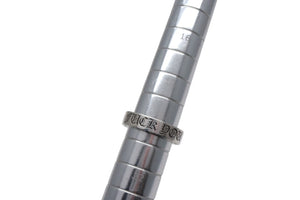 CHROME HEARTS クロムハーツ リング 6mm スペーサーファックユーリング 指輪 サイズ20.5号 シルバー 925刻印 12.2g 中古 4c075658