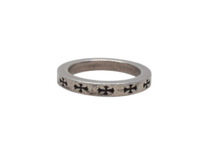 CHROME HEARTS クロムハーツ 3mm SPACER リング LA限定 スペーサー 2001 シルバー シルバー925 6.2g サイズ19号 美品 中古 4c075659