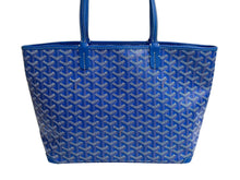Load image into Gallery viewer, 新品未使用 GOYARD ゴヤール アルトワ PM トートバッグ ARTOISPMLTY10CL10P ゴヤールディンキャンバス ブルー ロゴ 鞄 肩掛け 中古 4c075660