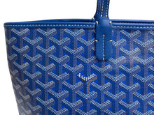 Load image into Gallery viewer, 新品未使用 GOYARD ゴヤール アルトワ PM トートバッグ ARTOISPMLTY10CL10P ゴヤールディンキャンバス ブルー ロゴ 鞄 肩掛け 中古 4c075660