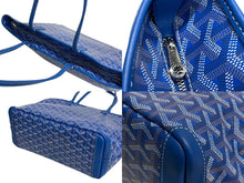 Load image into Gallery viewer, 新品未使用 GOYARD ゴヤール アルトワ PM トートバッグ ARTOISPMLTY10CL10P ゴヤールディンキャンバス ブルー ロゴ 鞄 肩掛け 中古 4c075660