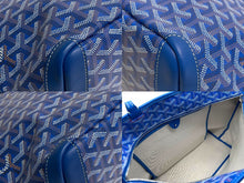 Load image into Gallery viewer, 新品未使用 GOYARD ゴヤール アルトワ PM トートバッグ ARTOISPMLTY10CL10P ゴヤールディンキャンバス ブルー ロゴ 鞄 肩掛け 中古 4c075660