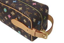 Load image into Gallery viewer, 新品未使用 LOUIS VUITTON x Tyler The Creator ルイ ヴィトン タイラーザクリエーター モノグラムクラギー ロッカードップキット ハンドバッグ M47069 ブラウン 中古 4c075667