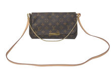 Load image into Gallery viewer, 極美品 LOUIS VUITTON ルイヴィトン モノグラム フェイボリットPM ショルダーバッグ M40717 ブラウン ゴールド金具 中古 4c075668