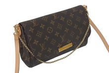 Load image into Gallery viewer, 極美品 LOUIS VUITTON ルイヴィトン モノグラム フェイボリットPM ショルダーバッグ M40717 ブラウン ゴールド金具 中古 4c075668