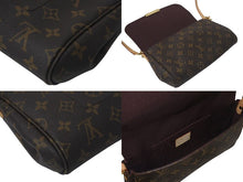 Load image into Gallery viewer, 極美品 LOUIS VUITTON ルイヴィトン モノグラム フェイボリットPM ショルダーバッグ M40717 ブラウン ゴールド金具 中古 4c075668