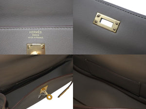 新品未使用 HERMES エルメス ショルダーバッグ ケリームーブ スイフト エトゥープ ゴールド金具 B刻印 4c075677