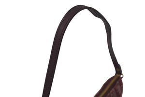 ChristianDior クリスチャンディオール サドルポーチ ワンショルダーバッグ トロッター MC1022 レッド 美品 中古 4c075685