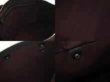 Load image into Gallery viewer, 極美品 LOUIS VUITTON ルイヴィトン キーポルバンドリエール55 ボストンバッグ M56714 モノグラムマカサー ブラック 中古 4c075696