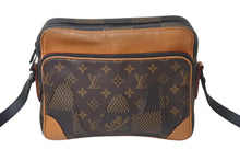 Load image into Gallery viewer, LOUIS VUITTON ルイヴィトン ナイルメッセンジャー PM ショルダーバッグ ダミエジャイアント NIGO N40359 ブラウン 美品 中古 4c075722