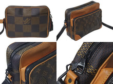 Load image into Gallery viewer, LOUIS VUITTON ルイヴィトン ナイルメッセンジャー PM ショルダーバッグ ダミエジャイアント NIGO N40359 ブラウン 美品 中古 4c075722