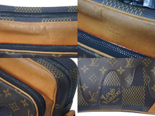 Load image into Gallery viewer, LOUIS VUITTON ルイヴィトン ナイルメッセンジャー PM ショルダーバッグ ダミエジャイアント NIGO N40359 ブラウン 美品 中古 4c075722