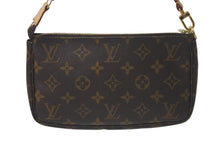 Load image into Gallery viewer, 極美品 LOUIS VUITTON ルイヴィトン アクセサリーポーチ ポシェットアクセソワール M51980 モノグラム ブラウン スト付き 中古 4c075727