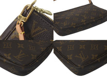 Load image into Gallery viewer, 極美品 LOUIS VUITTON ルイヴィトン アクセサリーポーチ ポシェットアクセソワール M51980 モノグラム ブラウン スト付き 中古 4c075727