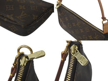 Load image into Gallery viewer, 極美品 LOUIS VUITTON ルイヴィトン アクセサリーポーチ ポシェットアクセソワール M51980 モノグラム ブラウン スト付き 中古 4c075727
