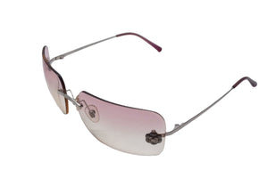 CHANEL シャネル カメリア サングラス ピンクスモークグラデーション プラスチック 62□15 120 4085 c.124/8D 美品 中古 4c075738